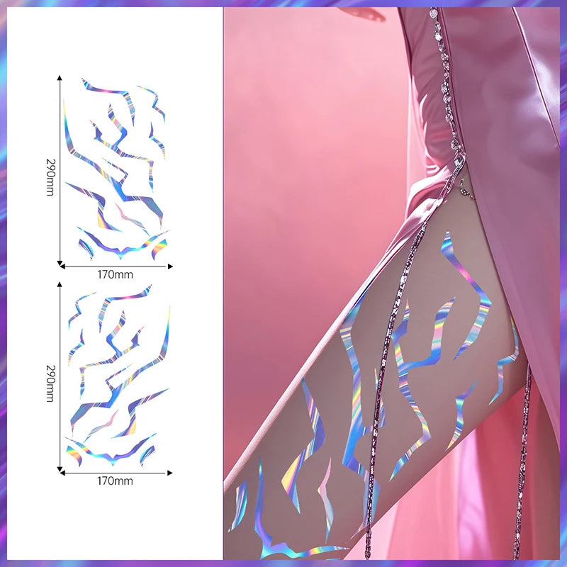 Halloween Kpop Party Face Body Stickers Carnival Christmas Custom Tattoo Wedding Trendy Cool Clothing Makeup Supplies Mood Props