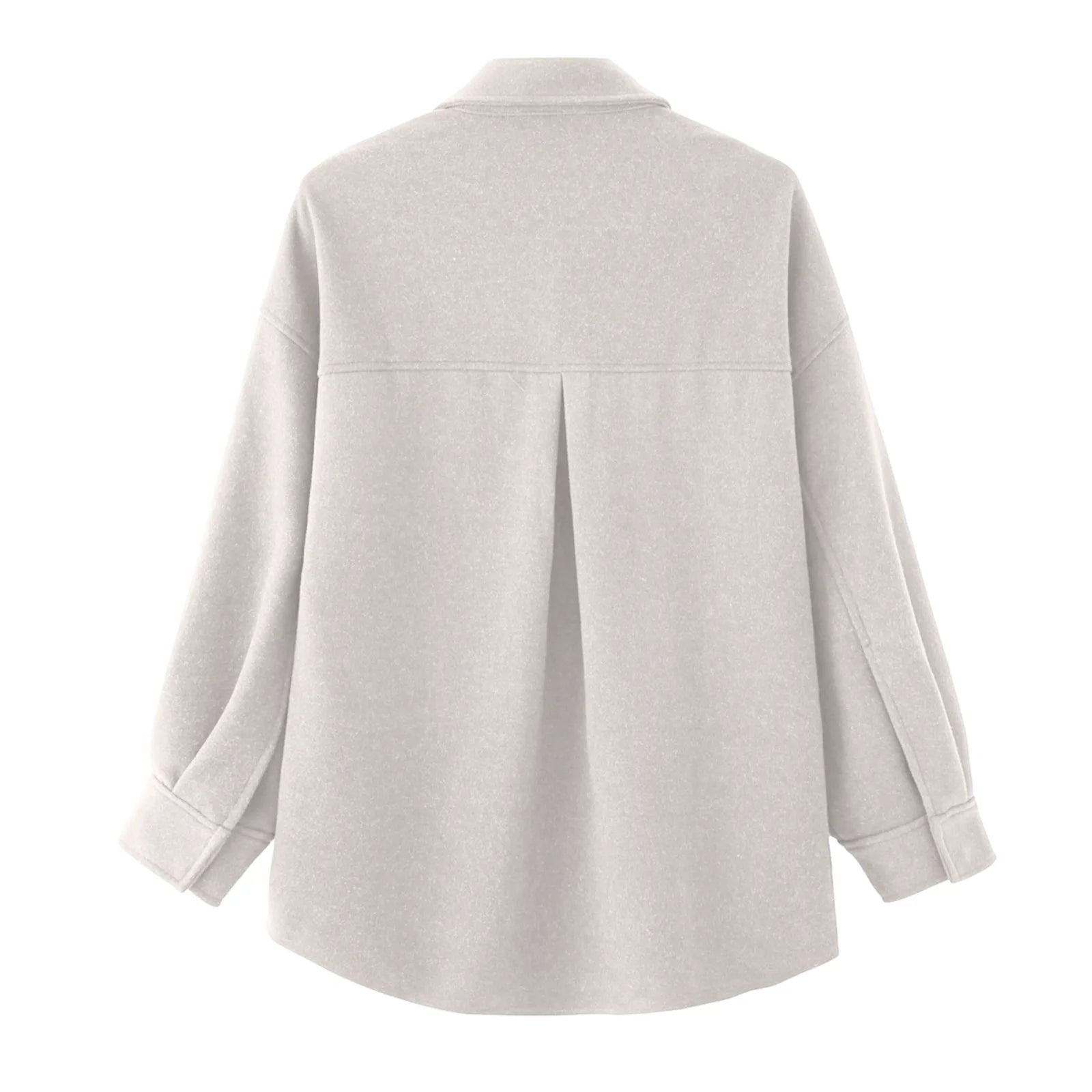 Women Casual Comfort Jackets Cozy Soft Fabric Casual Lapel Collar Winter Outerwear Female Daily Vintage Wearing With Pocket