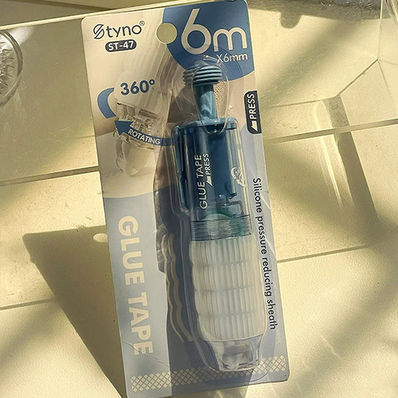 Transparent Dot Dispensing Double-sided Tape Replaceable Refills Handbook Dot Glue Stationery School Office Supplies stationery