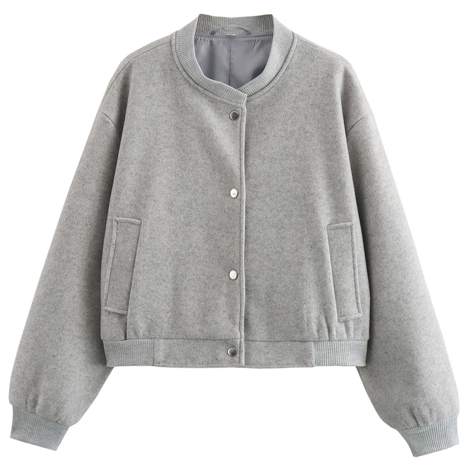 Women Jacket Cropped Bomber Jackets For Women Tweed Jacket Woman Fashion Long Sleeve New In Short Coats chamarras de mujer