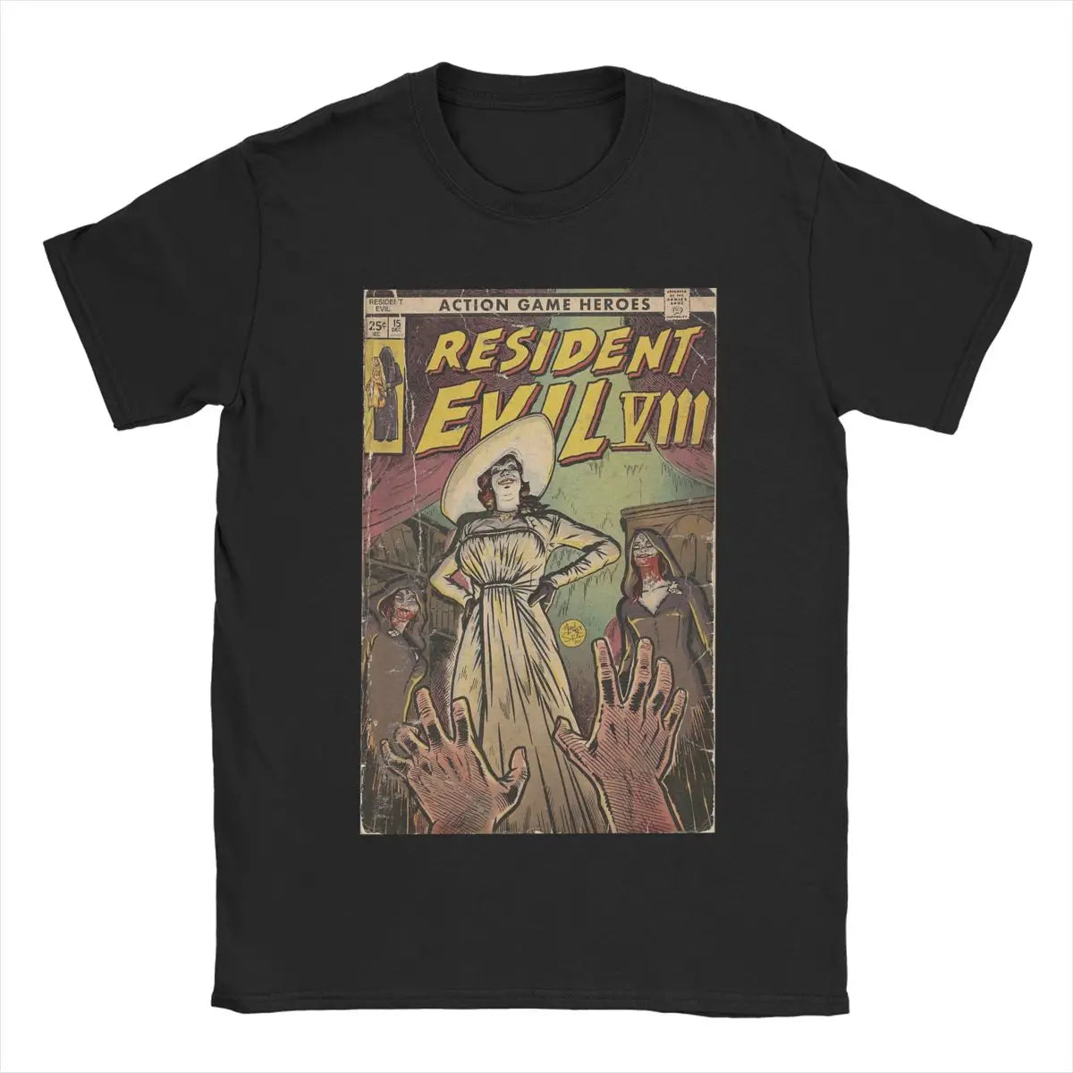 Men's T-Shirt Great Model Residents Evils Umbrella Corporations Cotton Tee Shirt Short Sleeve T Shirts O Neck Clothes