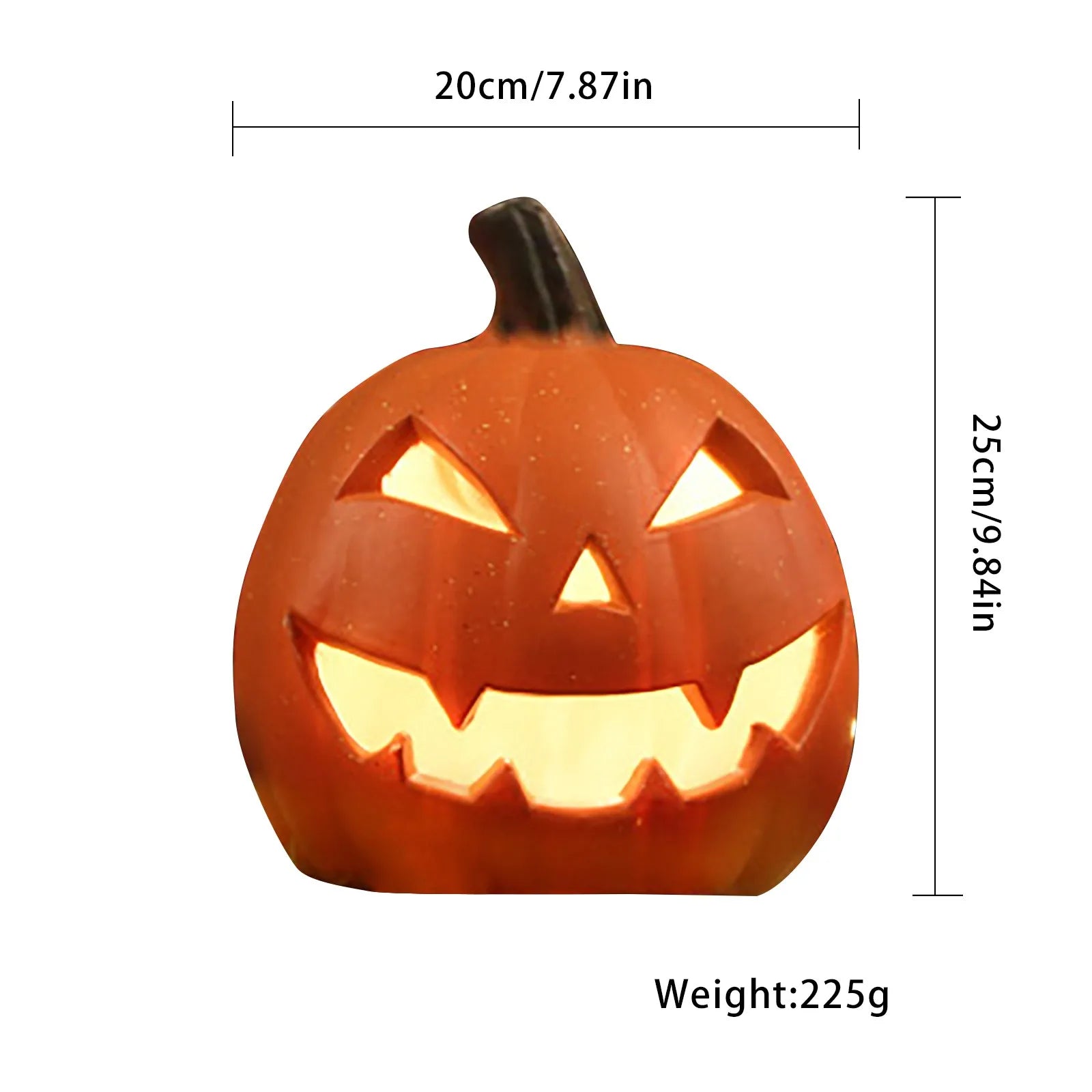 Halloween LED Pumpkin Decoration Halloween Light Warm Light Pumpkin Lantern Lamp for Home Party Supplies Room Decoration Props