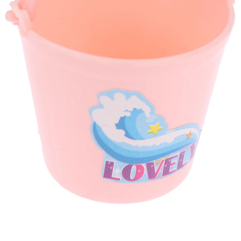 Kid's play house toys Household Washing Kit Iron Laundry tools for 1/6 Doll