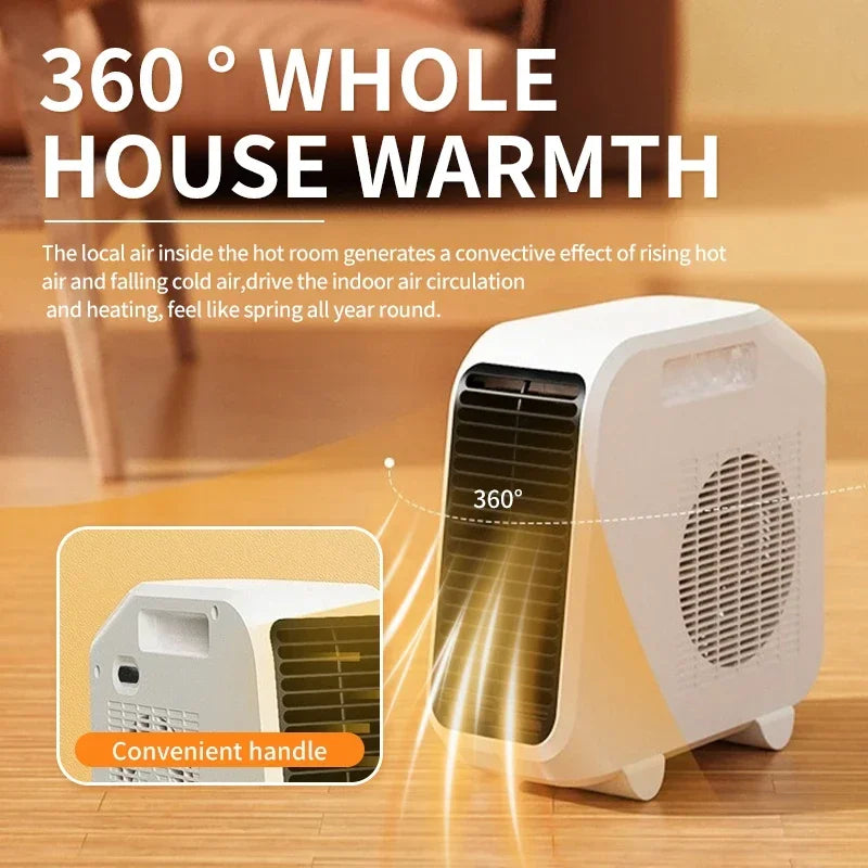 Portable Home Mini Heater, Energy-Saving Desktop Heater for Dorm and Office, Fast Heating for Whole House, Safe and Efficient
