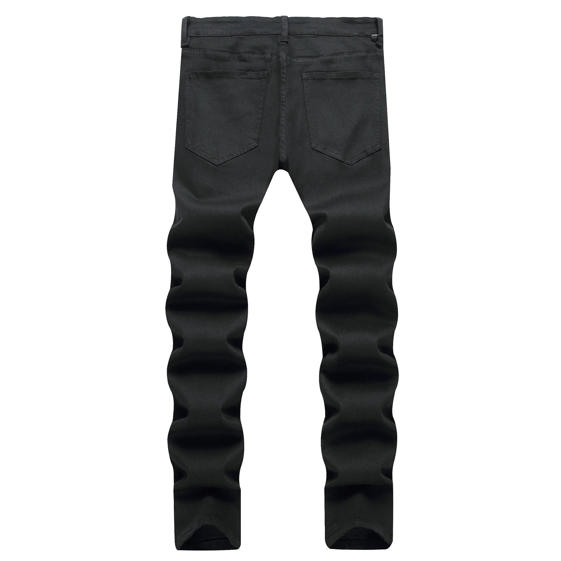2023 Men Black Jeans Autumn Casual Mens Cotton Jeans Straight Male Denim Pants Baggy Jeans Trousers pantalones hombre