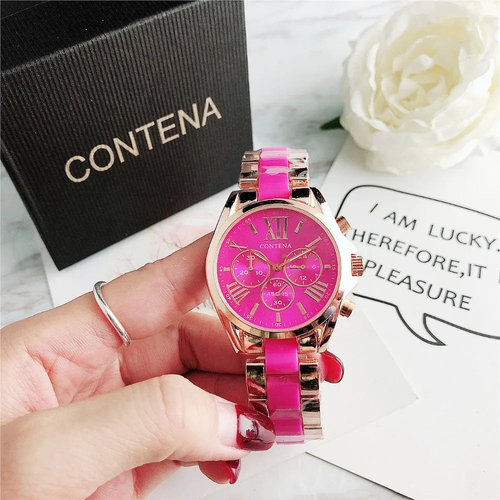 Top Brand Luxury Watches for Women Fashion Creative Steel Bracelet Women's Watches Ladies Quartz Bracelet Watch Reloj Mujer