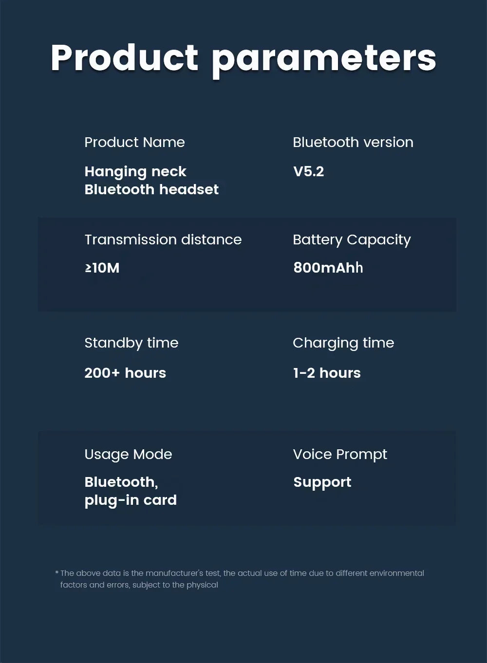 Wireless Bluetooth Earphones Neckband Headphones Gaming Stereo Sports Headset Halter Waterproof Magnetic Earbud with LED Display