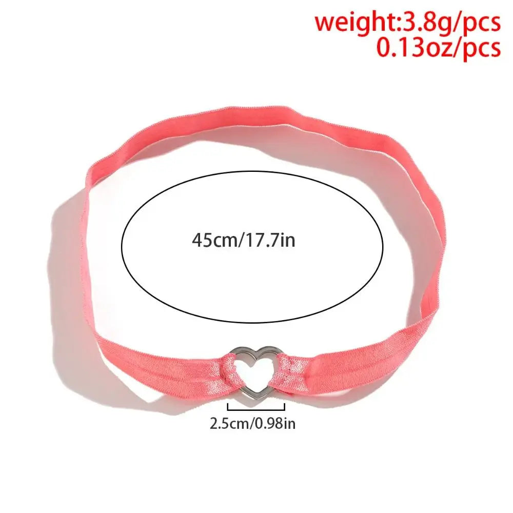 Gothic Accessories Heart Leg Chain Elastic Thigh Harness Leg Garter Straps Goth Punk Body Jewelry Women