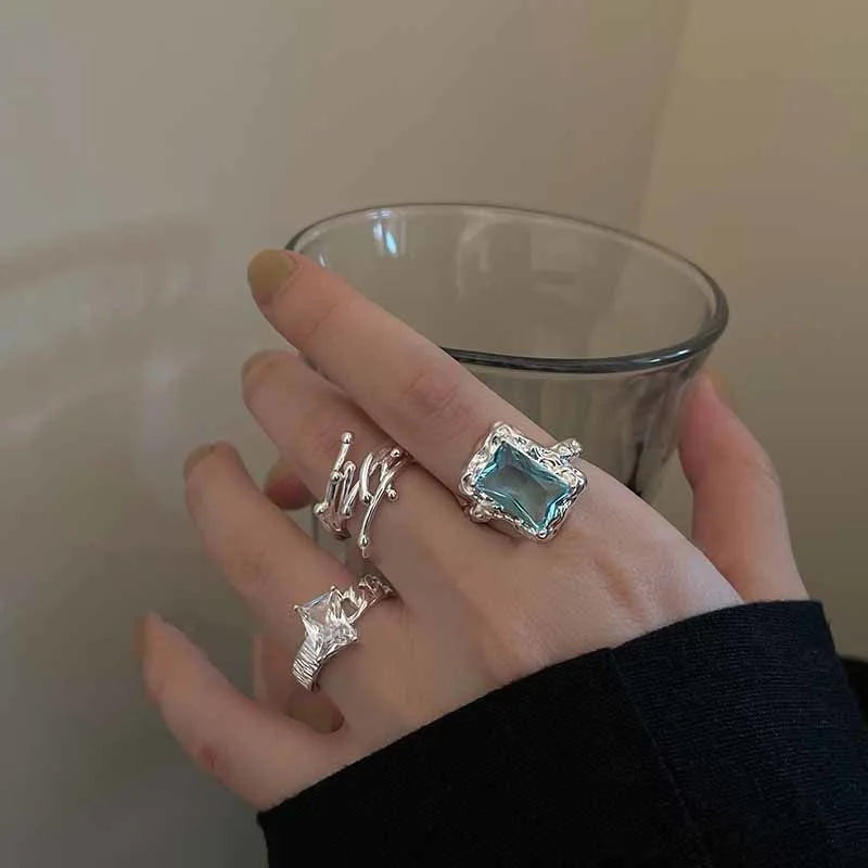 Gold Plated Ring Gold Colour Fashion Women's Simple Couple's Wedding Ring Engagement Jewellery Gift