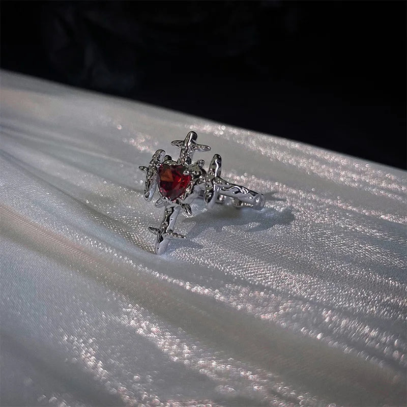 Gold Plated Ring Gold Colour Fashion Women's Simple Couple's Wedding Ring Engagement Jewellery Gift