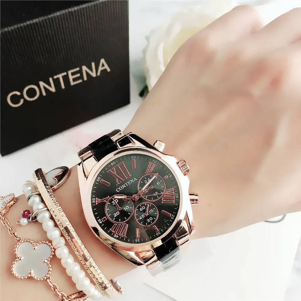 Top Brand Luxury Watches for Women Fashion Creative Steel Bracelet Women's Watches Ladies Quartz Bracelet Watch Reloj Mujer