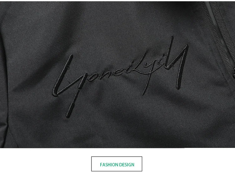 Men Jackets Autumn Hooded Coats Breathable Thin Outdoor Jacket Long Sleeve Hoodies Casual Sportwear Outwear Men's Clothing Top