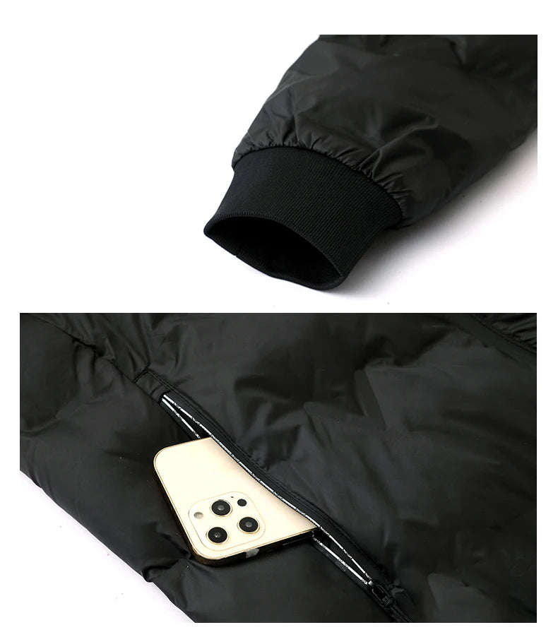 Male Jacket Men's Fashion Windbreaker Parka Coat Autumn Winter Overcoat Windproof Casual Warm Hombre New Streetwear Outdoors