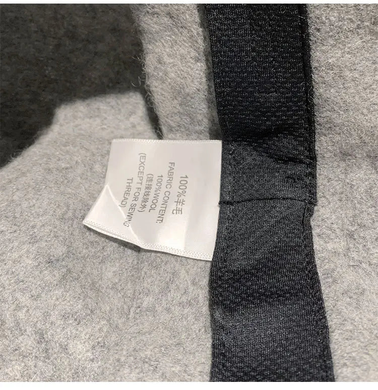 Winter Hat for Women Soft Warm Wool Cap Adjustable Ladies Beanie Cloche Bucket Hat Crushable Ski Hat Upturn Brim Church Hat