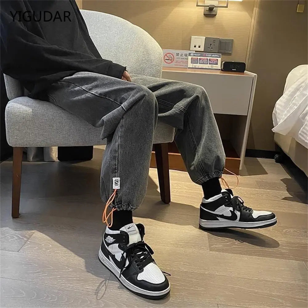 Men Jeans Regular Fit Skinny Jeans Men Blue Pants for Men Pants Jogger Jean Classic Man Jean Man Zip Mens Pants Hip Hop Jeans