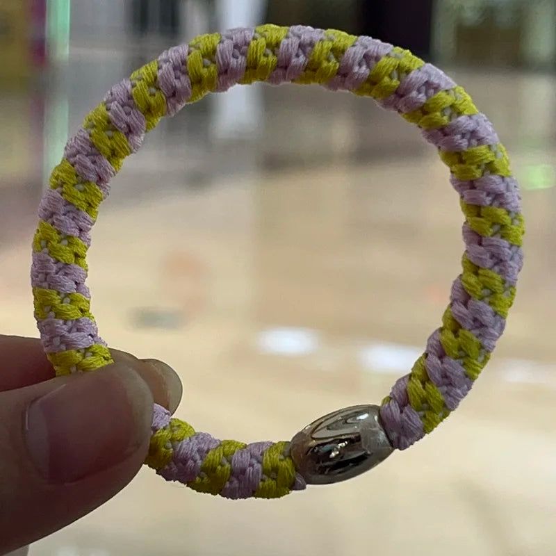 2022 fashion Simple thick hair rubber bands for Women Elastic Hair Tie Gum Girl Ponytail Hairbands Scrunchies kknekki Accessorie