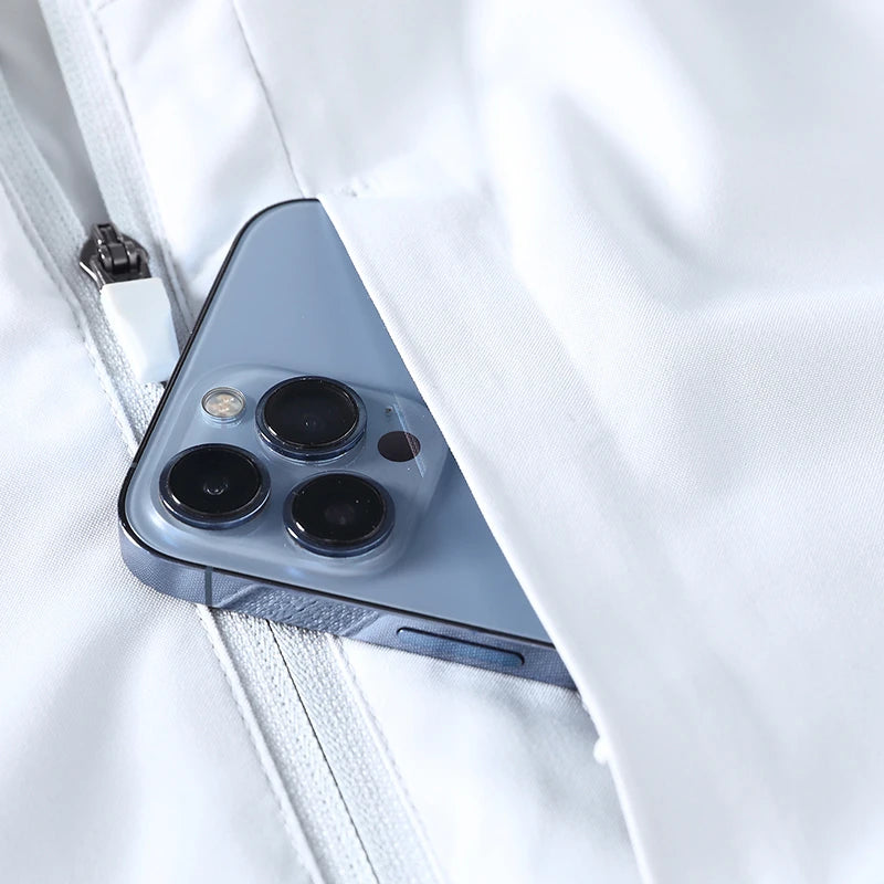 New Men's Casual Jacket Casual and Fashionable Windbreaker Waterproof and Versatile Outdoor Jacket