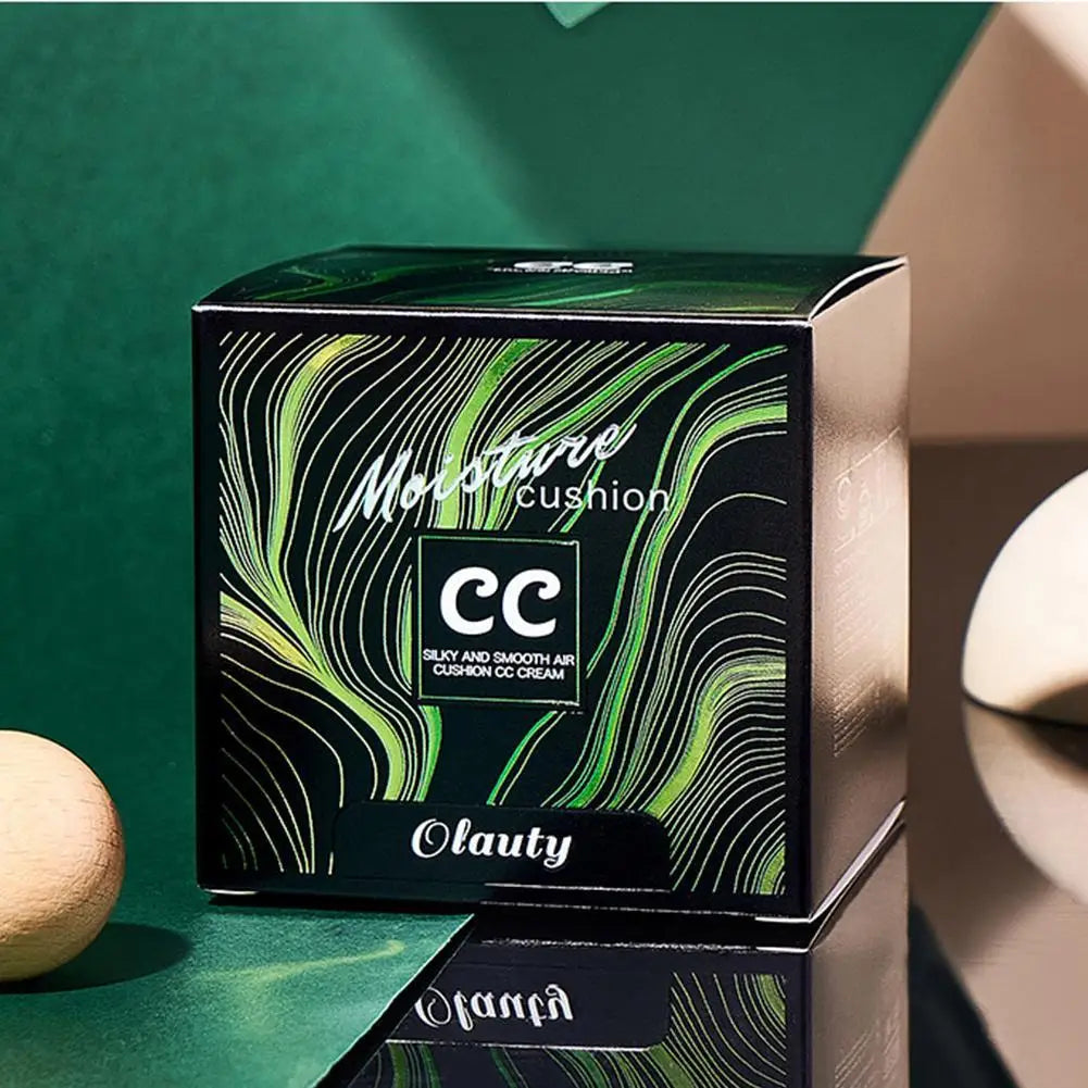 Fashion Girl's Air Shock Room Head BB CC Cream Makeup Foundation Long Color Natural Moisturizing Last Concealer  Makeup Tools