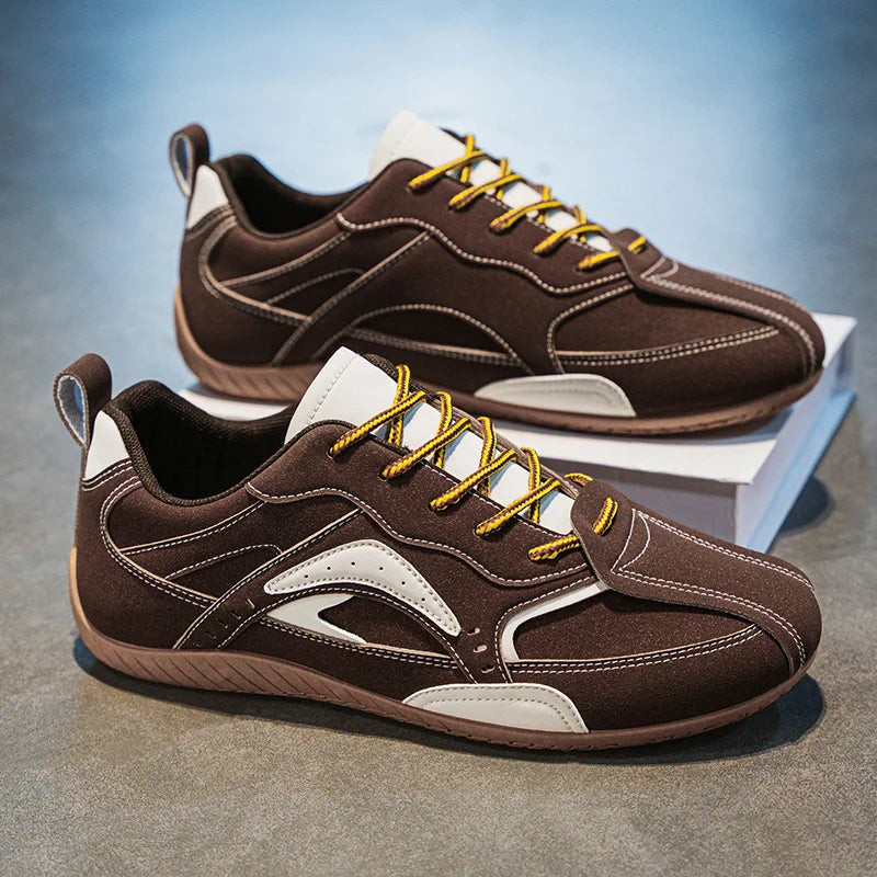 Shoes for Men Training Shoes German Style Lightweight Breathable Sneakers Vulcanized Shoes Retro Casual Gym Walking Men Sneakers