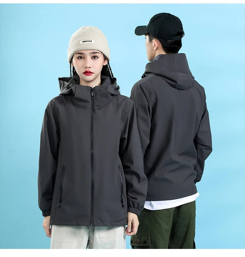 The latest men's and women's jackets are waterproof, quick-drying, windproof, rainproof, and UV-resistant for outdoor activities