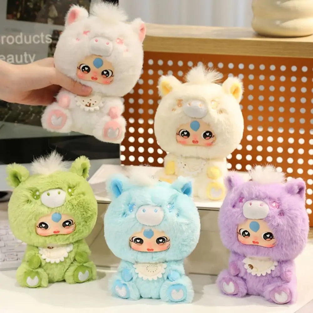 Kid's Accompany Dolls Pony Vinyl Pony Vinyl Plush Doll Soft Animal Vinyl Face Plush Toy Cute Pet Stuffed Plush Toys Boys Girls
