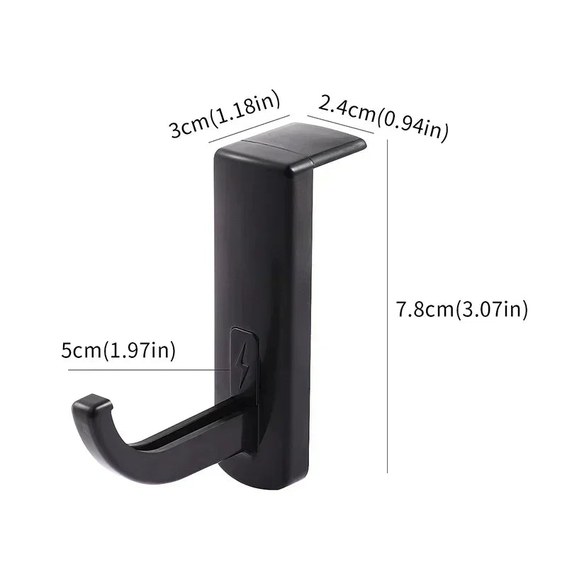 Headphone Headset Hanger Universal Headphone Holder Wall Hook Monitor Earphone Stand Headphones Stand Holder For All Headphones