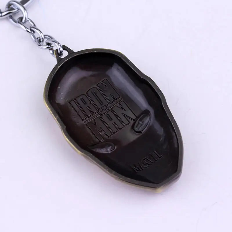Iron Man Keychain Metal Key Chain Superhero Avengers Key Holder Gift Fans Friend Toy