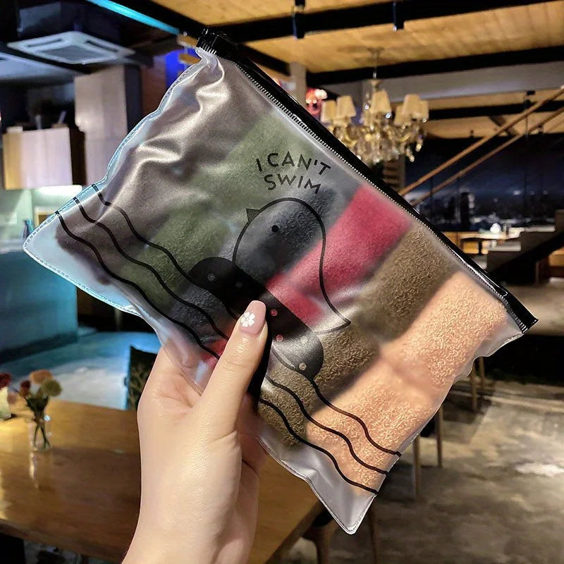 12pcs Large Stretch Thick Hair Ties For All Hair Types Seamless Terry Cloth Elastics Ponytail Holders Hair Accessories No Damage