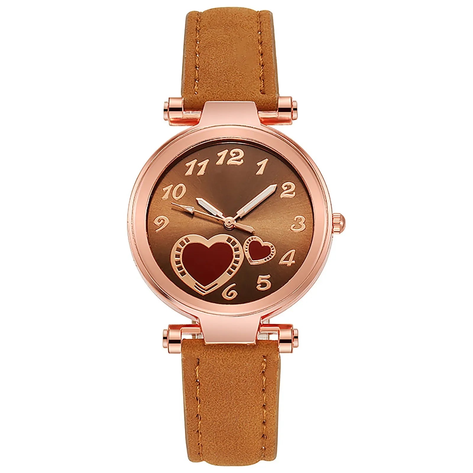 Women's Watches Love Luxury Fashion Ladies Watch Leather Watch Women Female Quartz Wristwatches Montre Femme Relogio Feminino