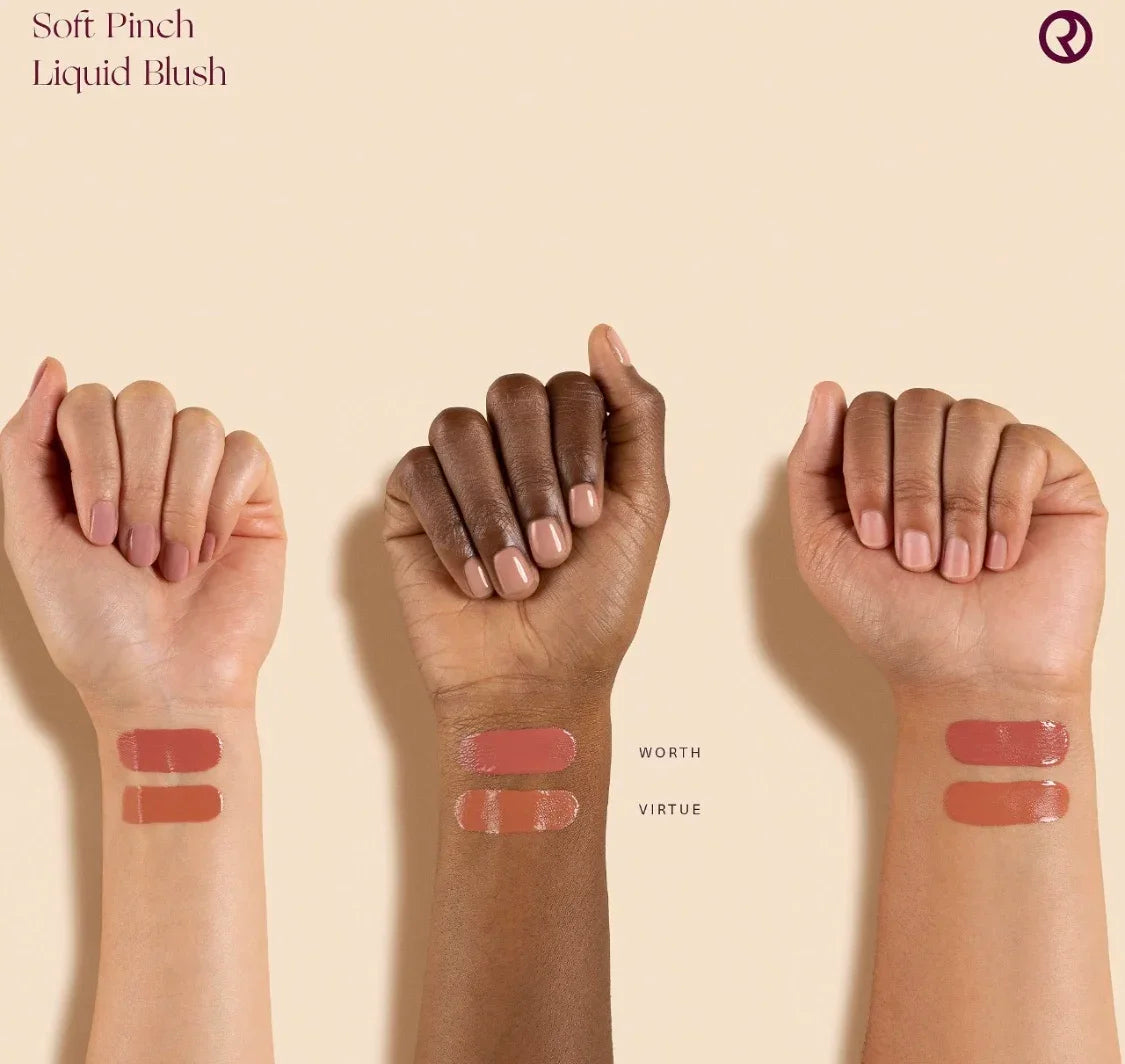 Beauty Enlighten Powder Portable Makeup Mirror Liquid Blush Moisturizing Dual-use Waterproof Lip Glaze Brightening Smooth