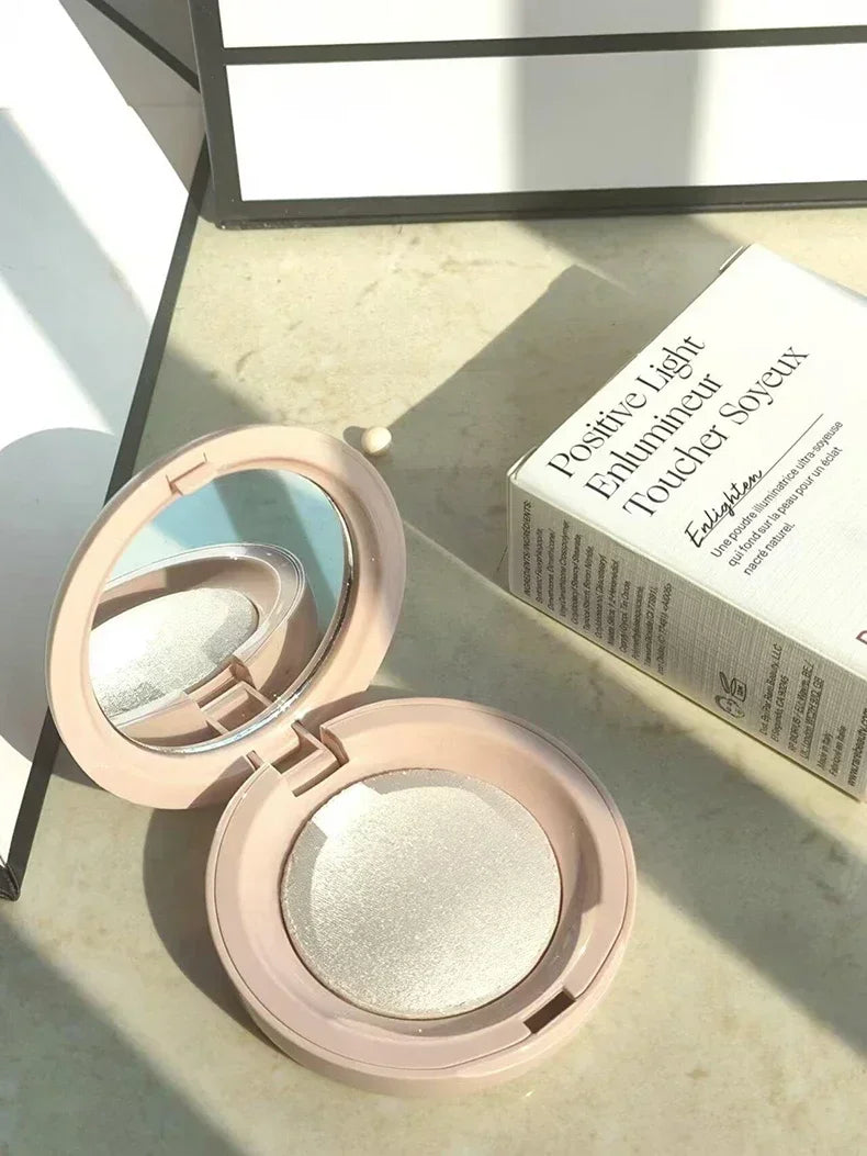 Beauty Enlighten Powder Portable Makeup Mirror Liquid Blush Moisturizing Dual-use Waterproof Lip Glaze Brightening Smooth