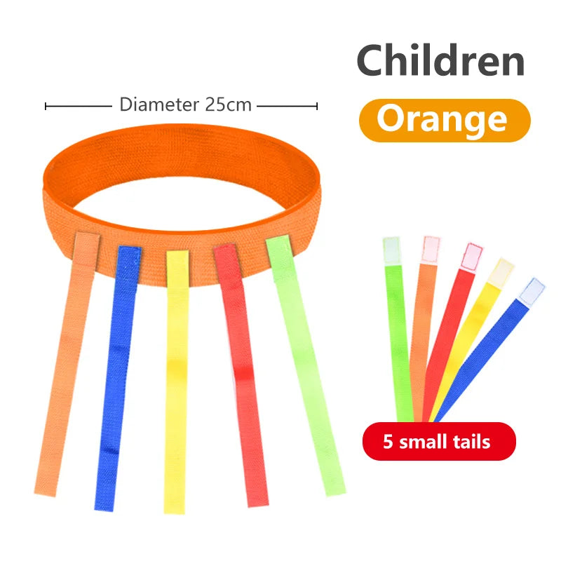 Children Outdoor Funny Game Toy Belt For Kindergarten Kids Catching Tail Training Equipment Teamwork Game Toys for Children