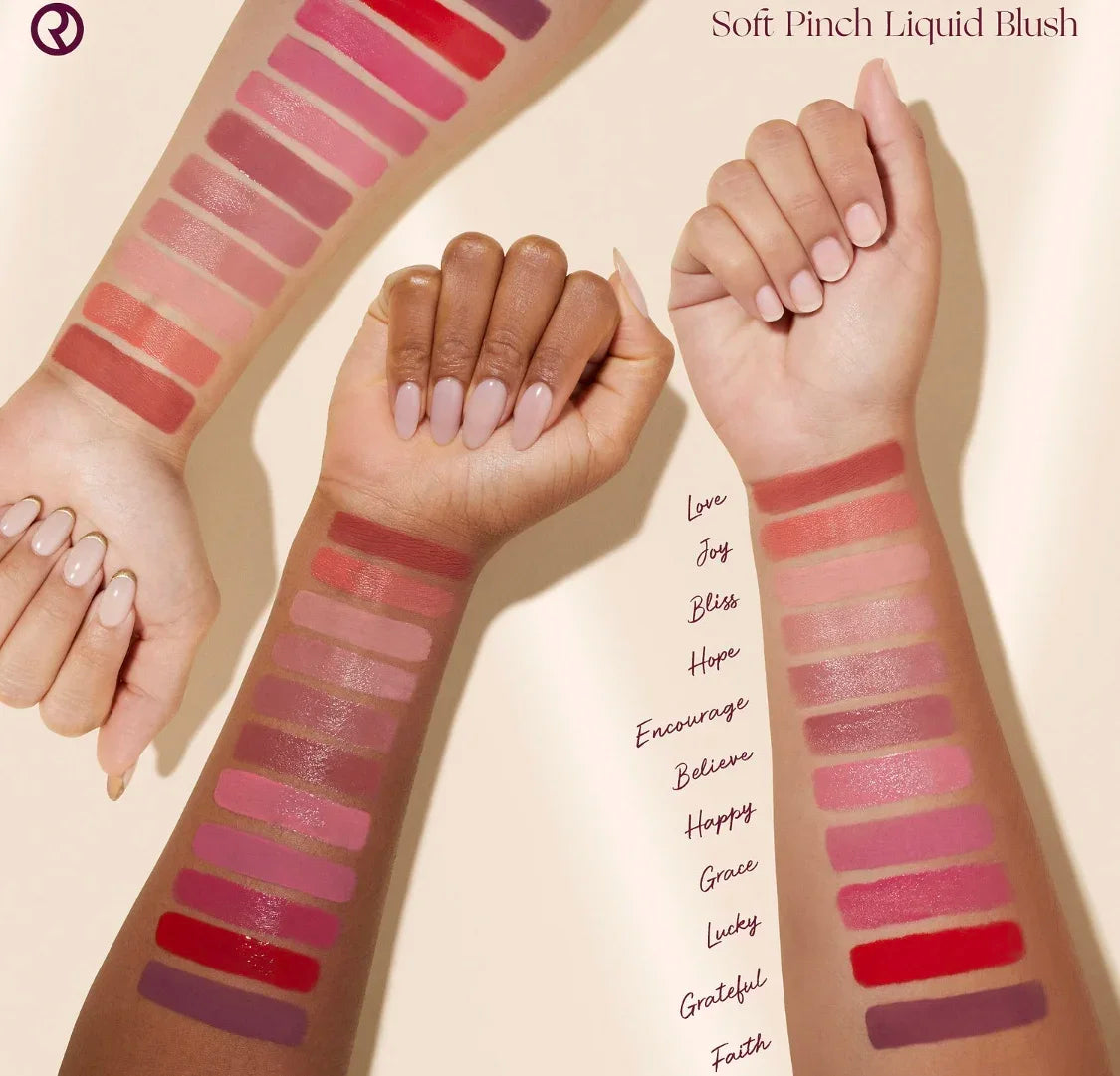 Beauty Enlighten Powder Portable Makeup Mirror Liquid Blush Moisturizing Dual-use Waterproof Lip Glaze Brightening Smooth