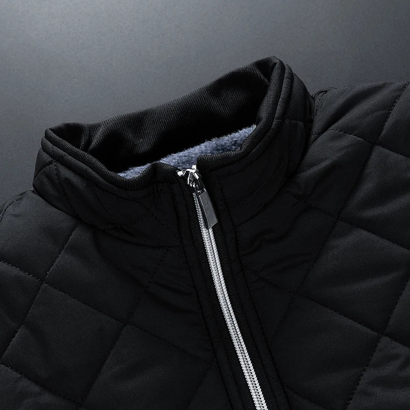 Men's Outdoor Sports and Leisure Fashionable Versatile Jacket Autumn Winter Fashion Trend, High-quality Windproof Thick Jacket