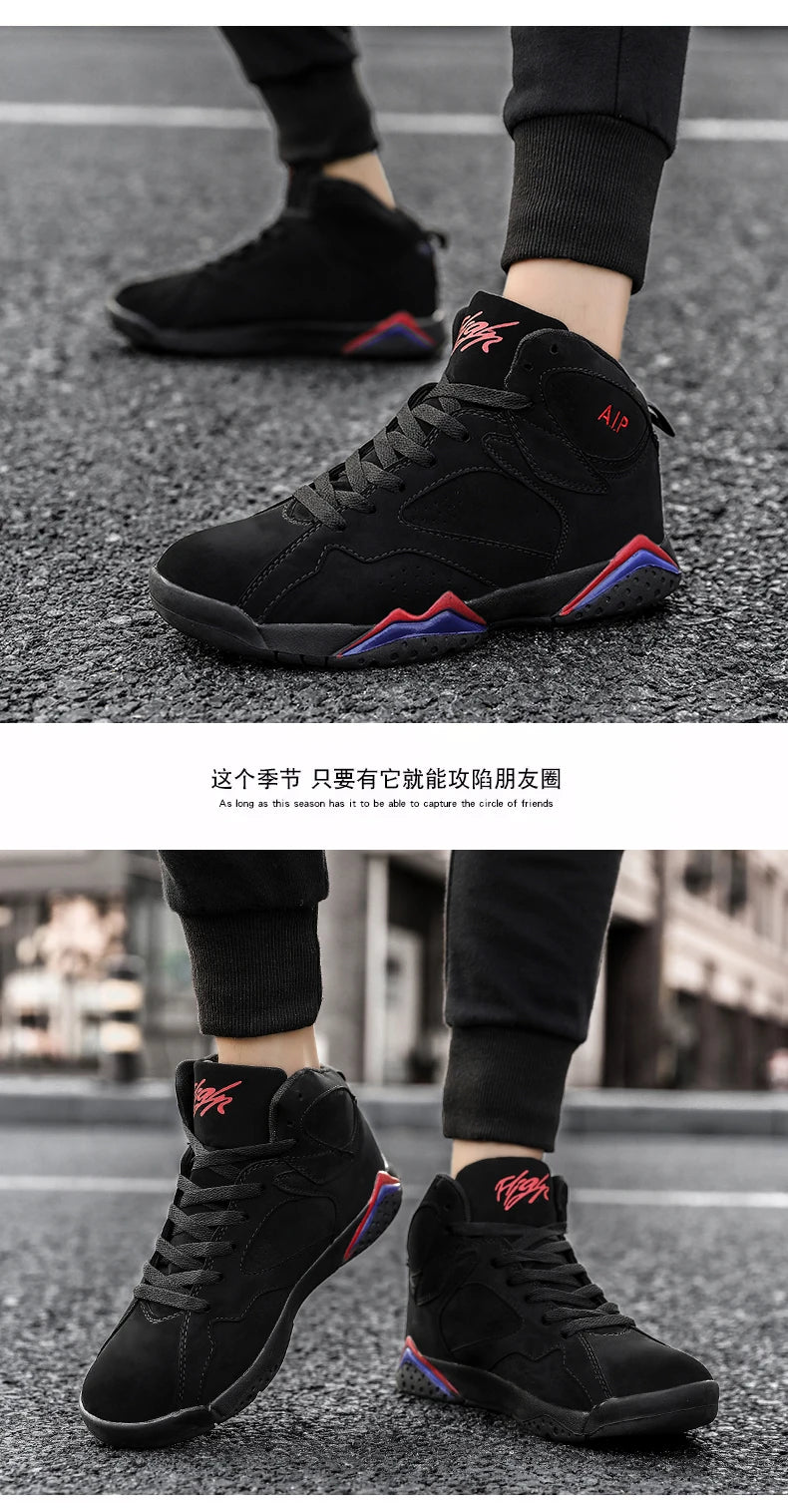 Men Basketball Shoes Fashion Non-slip Mens Casual Sneakers Man Sports High Quality Outdoor Jogging Shoes Boys Athletic Wear Traf
