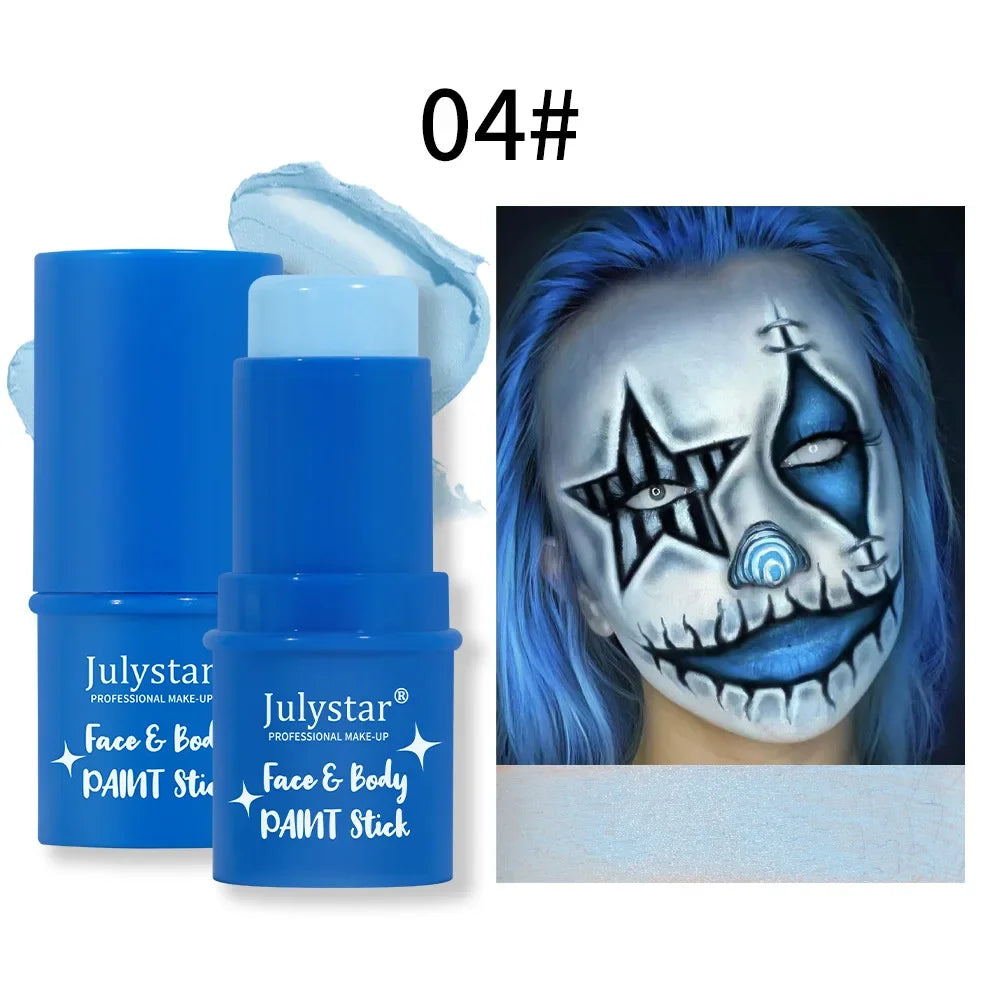 8 Colors Halloween Makeup Body Face Paint Make Up Kids Face Cosmetics Party Make Up Paint Professional Faces Durable Gadgets