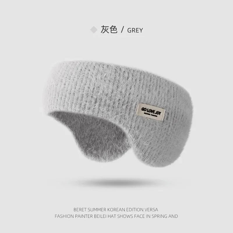 Winter Ear Warmer Earmuffs Headband Cute Hair Bands Outdoor Skiing Sport Thick Hairband For Women Men Headscarf Hair Accessories