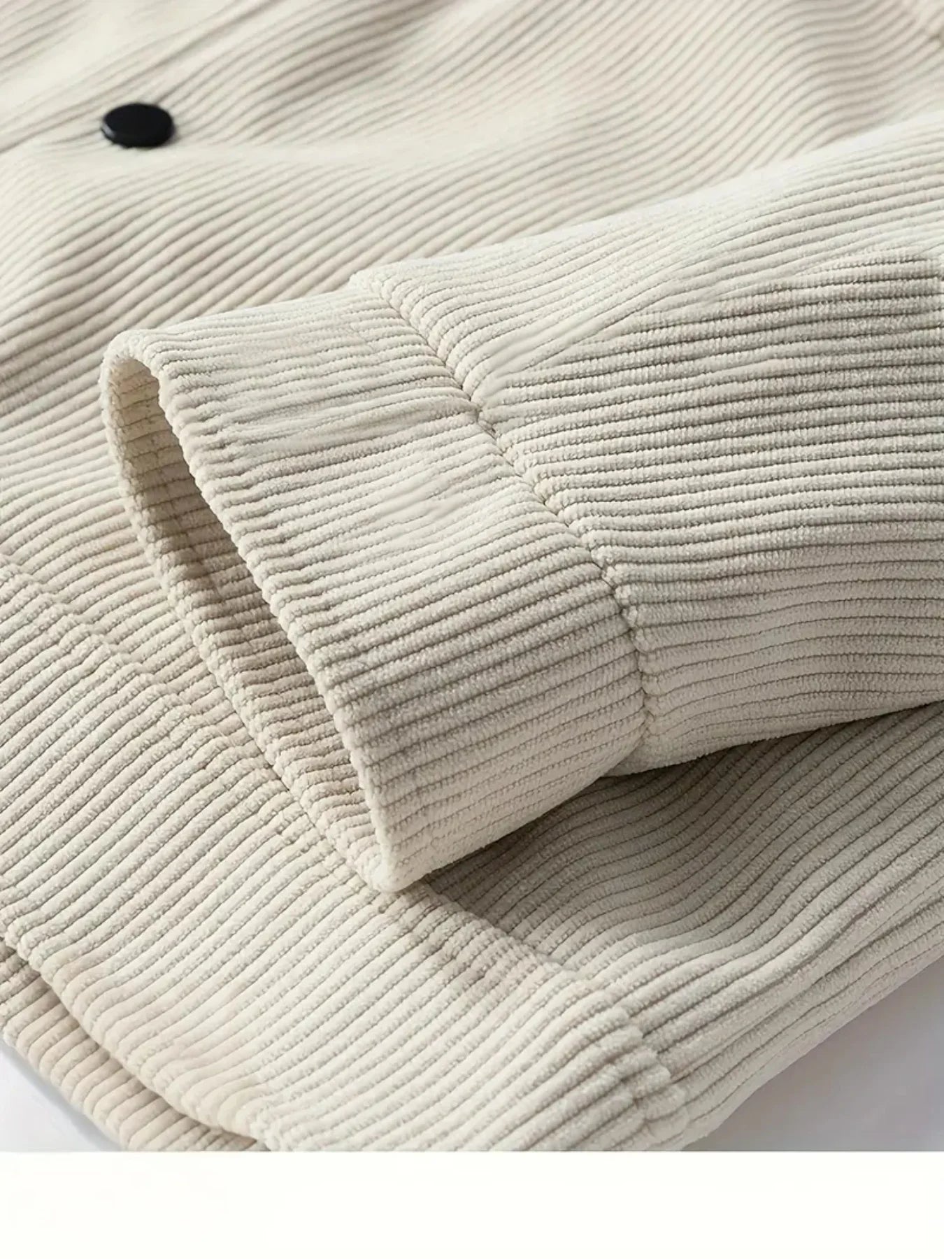 The 2025 new autumn corduroy jacket for men with a lapel, a trendy Japanese style loose coat