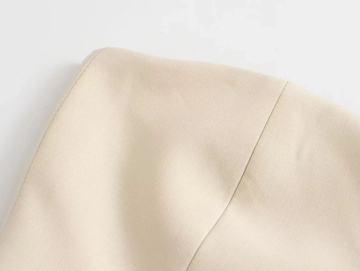 HH Women Elegant Solid Pant Suit Front Button Strapless Sexy Tank Tops + Side Slit Trouser Female Fashion Streetwear Sets