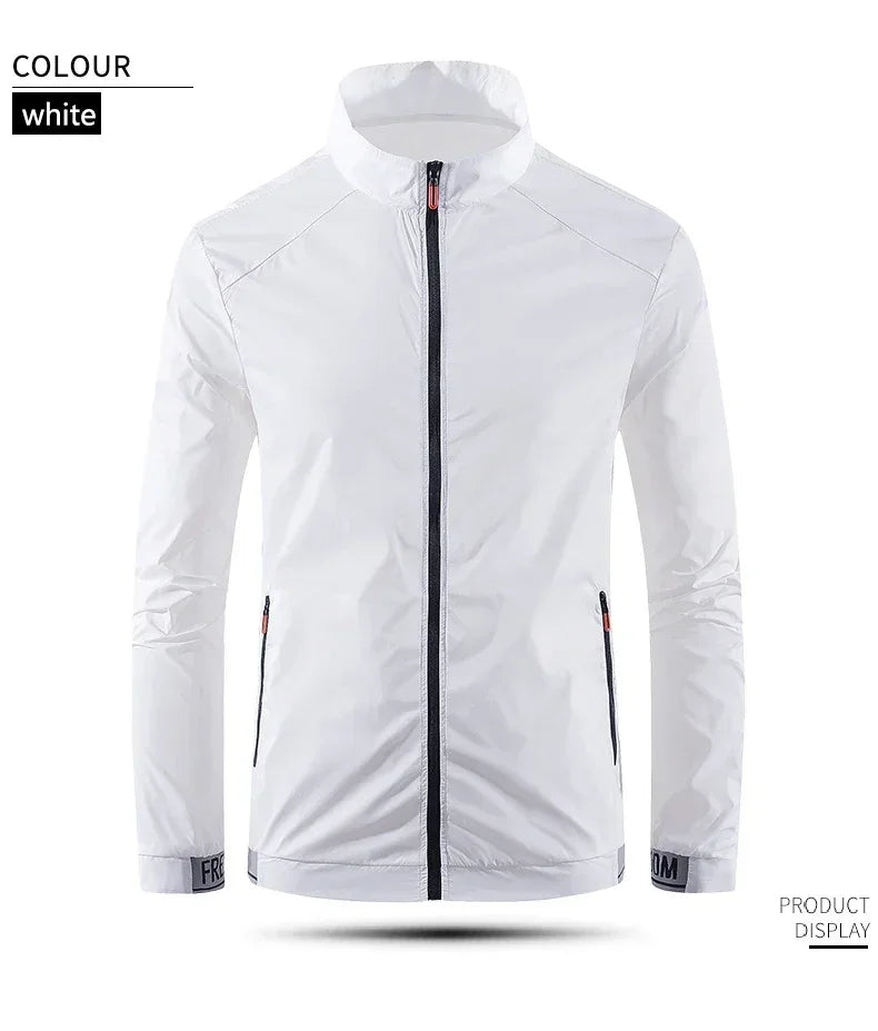 Hiking Skin Jacket Outerwear Coat Camping Rain Jackets Waterproof Sun Protection Fishing Hunting Clothes Quick Dry Sunscreen