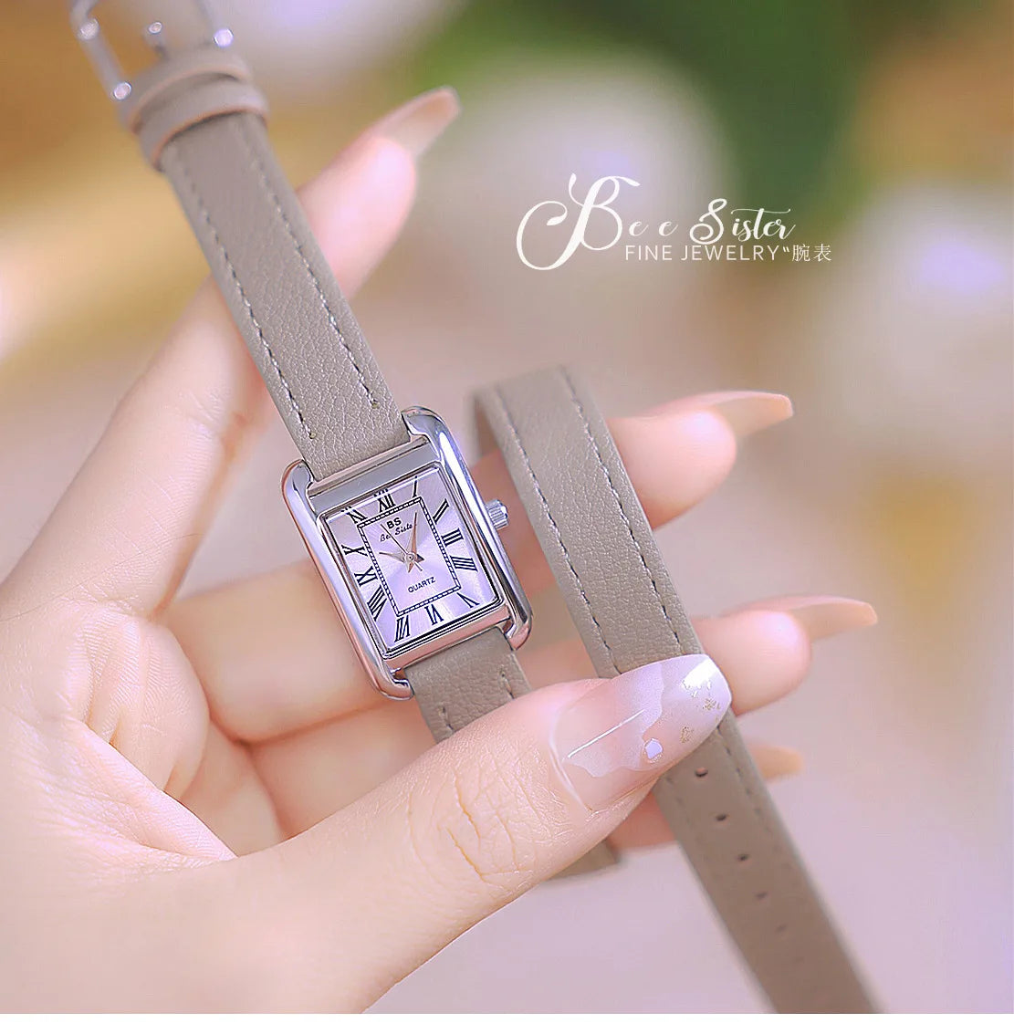 Women Watches 2025 Casual Vintage Leather Watch For Women Fashion Quartz Wristwatches Rose Gold Square Clock Gift For Girlfriend