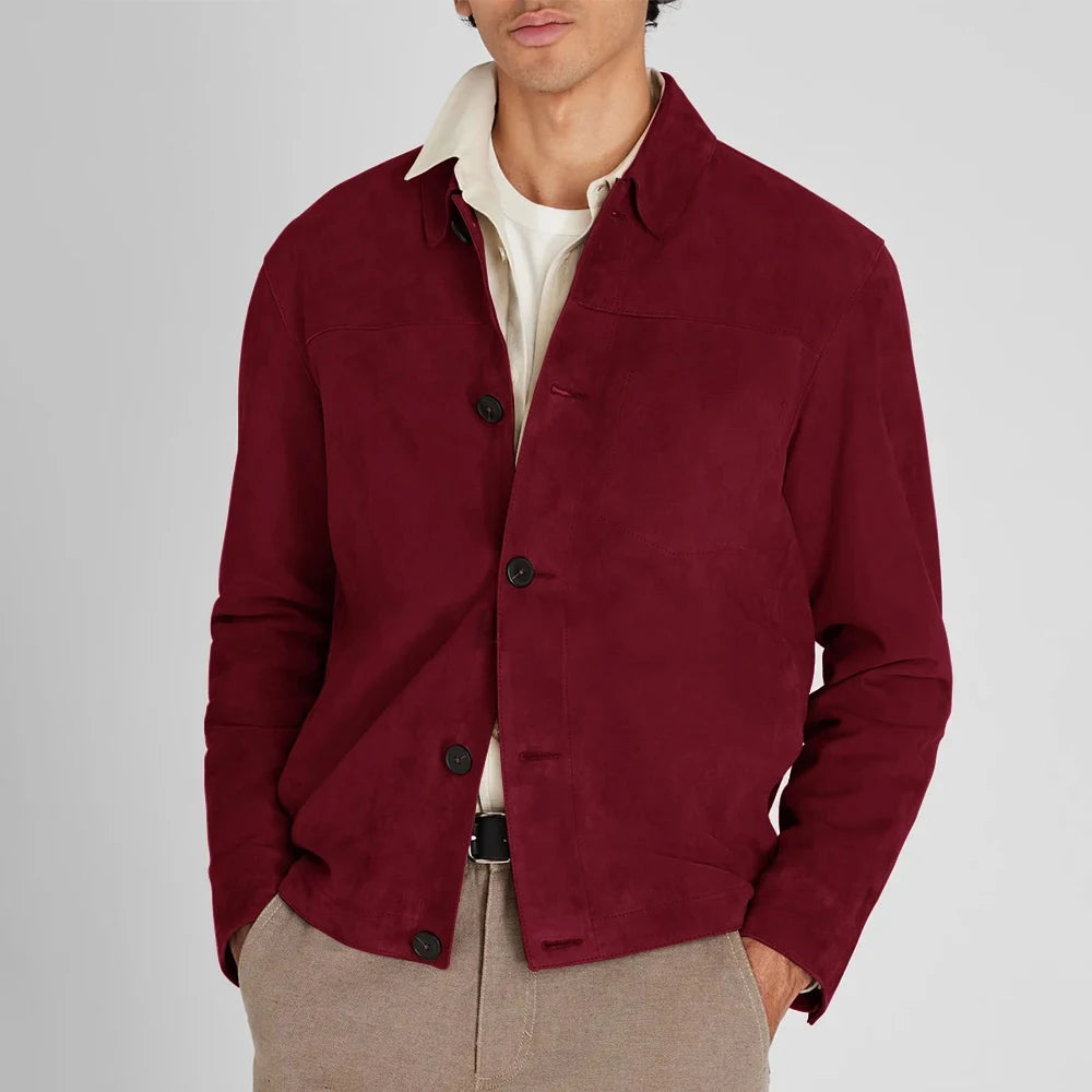 New in Jackets for Man Luxury Men's Blazers Men's Suede Jacket Elegant Outer Male Man Suit Top Coats on Offer Half Coat Advanced