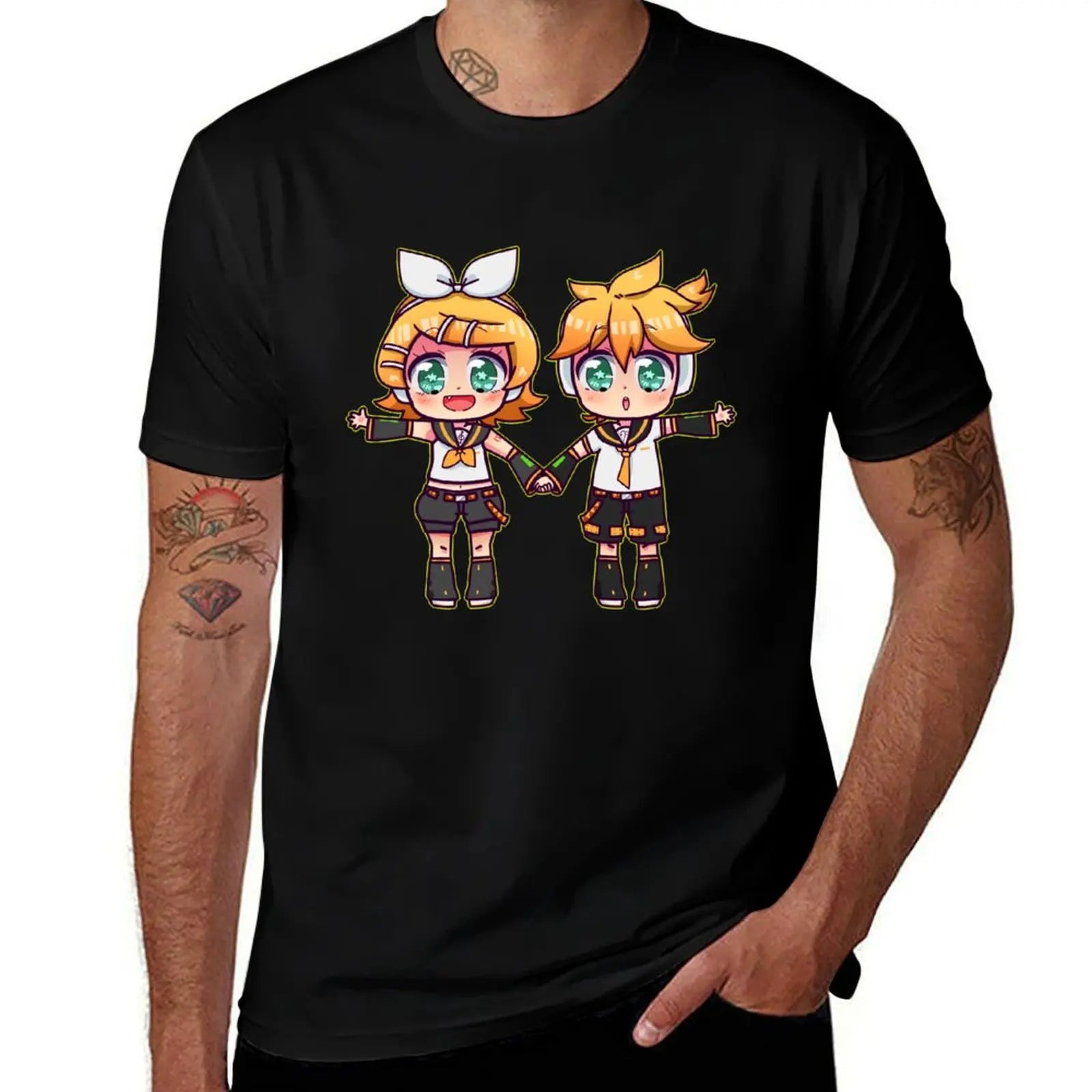 T-Shirt shirts for T-Shirt for t shirts casual man Rin t shirt and t Len man Twins man printed