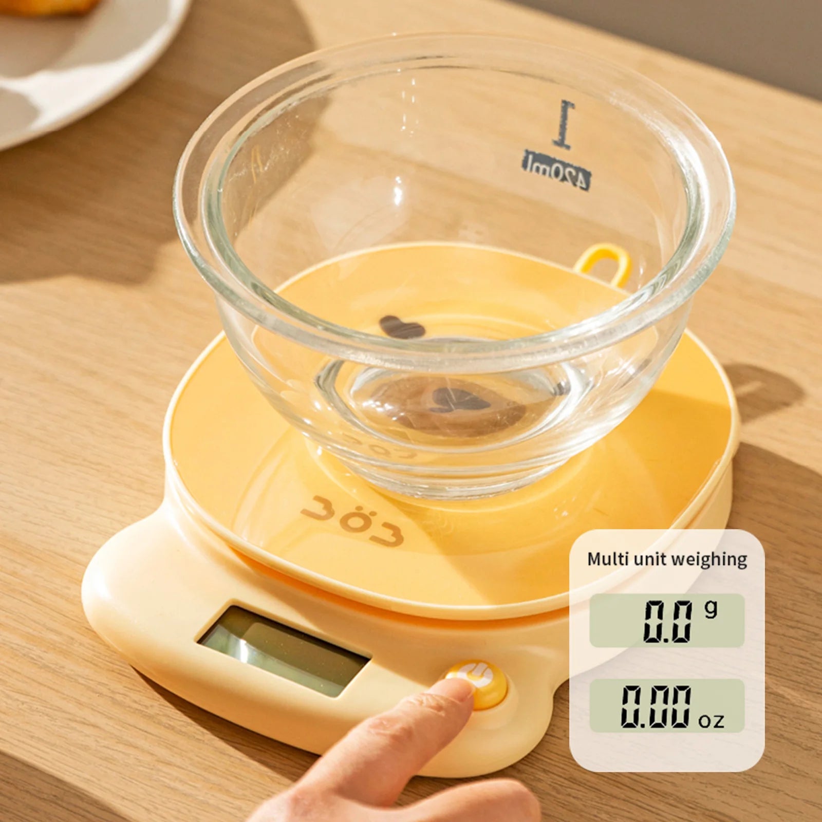 Kitchen electronic scale, household baking weight scale, seasoning food preparation scale
