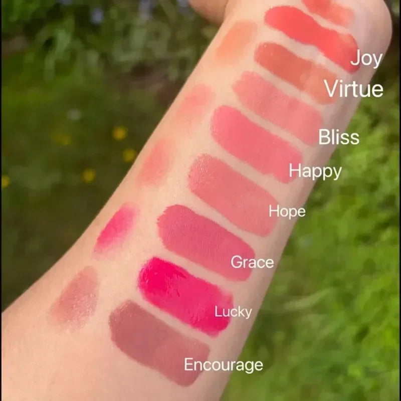 Rare Beauty Soft Pinch Tinted Blush Cream Moisturizer Hope Honesty Serenity Happy Wonder Joy Lip Gloss Long Lasting Plump Makeup