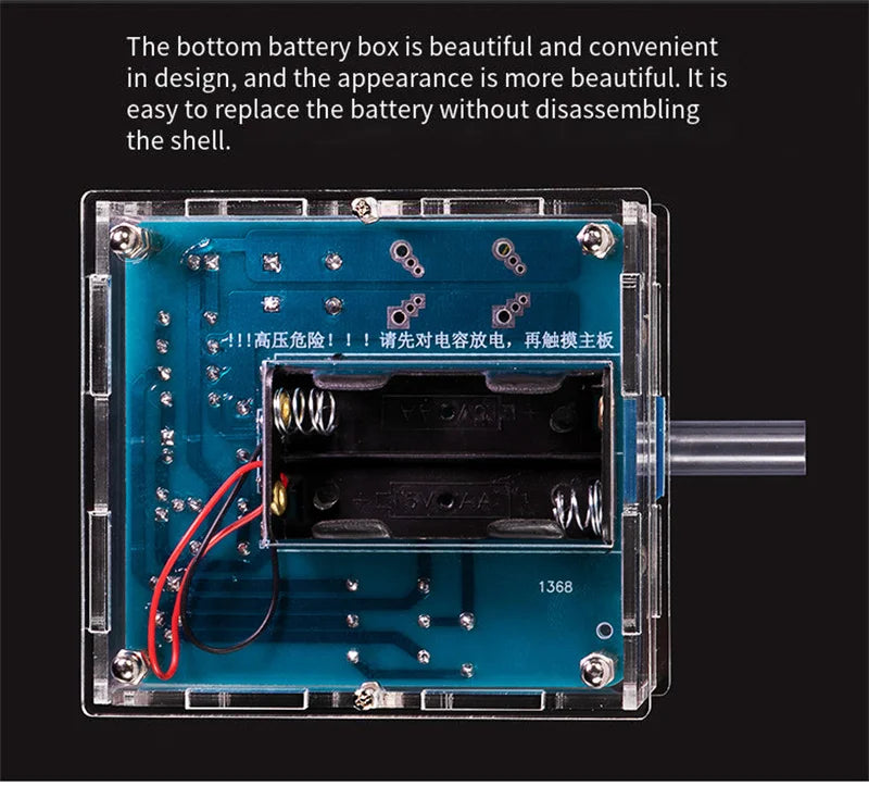 Electromagnetic Gun DIY Electronic Kit Long-range Projectile High-voltage Coil Booster Circuit Board Production Welding Electron