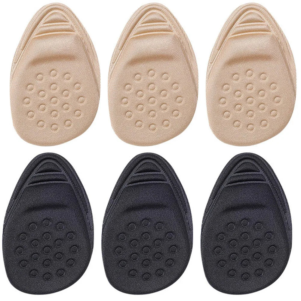 Women Men Pain Relief Forefoot Insert Half Insoles Non-slip Sole Shoe Cushion Reduce Padded Front Foot Pads for Shoes Inserts