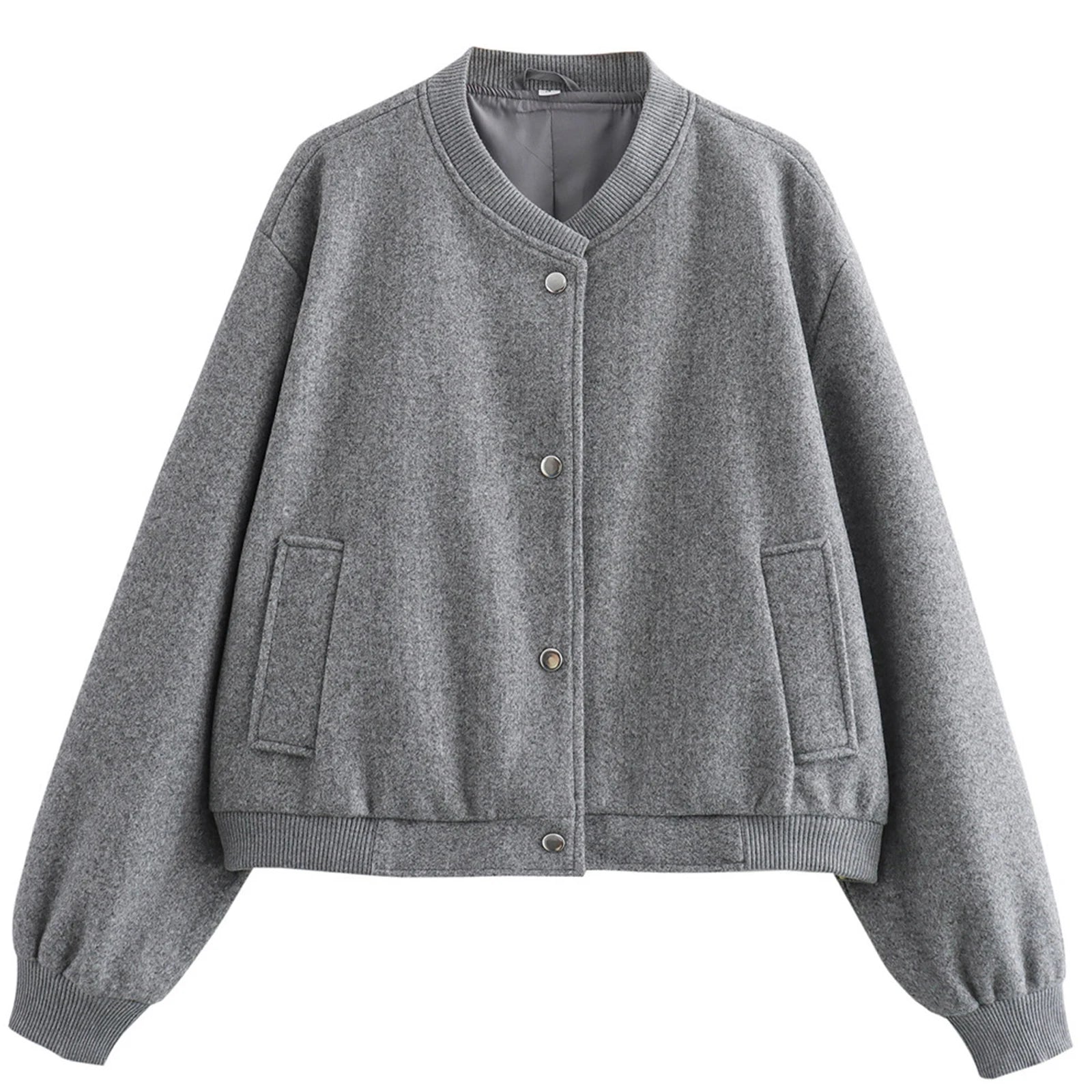 Women Jacket Cropped Bomber Jackets For Women Tweed Jacket Woman Fashion Long Sleeve New In Short Coats chamarras de mujer