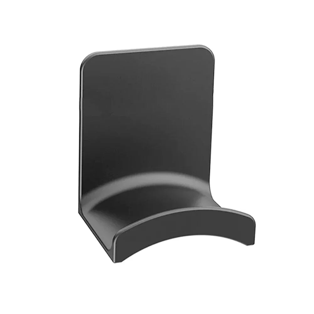 Universal Headphone Stand Adhensive Plastic Wall Mount Hanger Under Desk Headset Rack Holder Support for Gaming Earphone Bracket