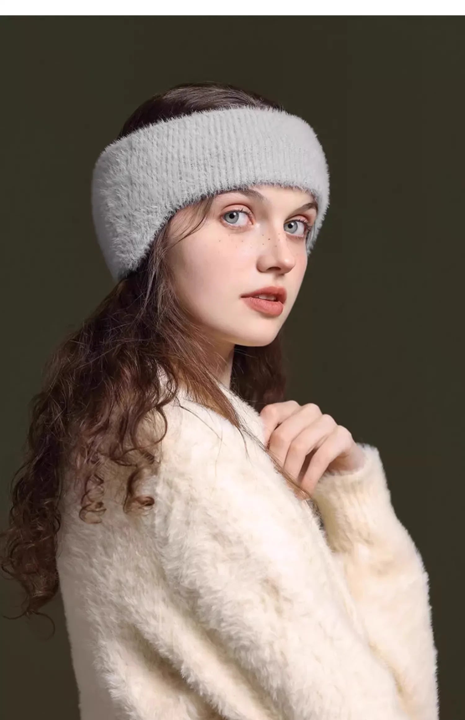 Winter Ear Warmer Earmuffs Headband Cute Hair Bands Outdoor Skiing Sport Thick Hairband For Women Men Headscarf Hair Accessories